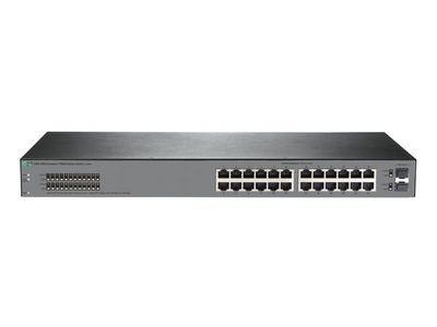 Hewlett Packard Enterprise 1920S 24G 2SFP Switch  **Refurbished** OfficeConnect  1920S 24G 2SFP, Managed, L3, Gigabit Ethernet (10/100/1000), Full duplex, Rack