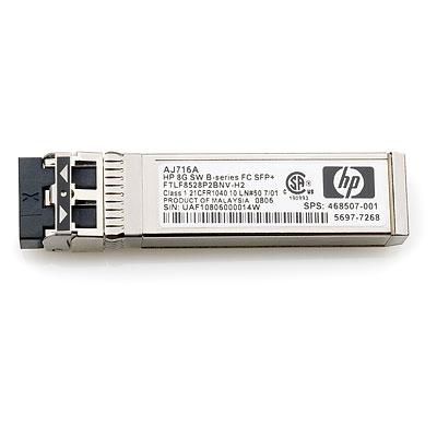 Hewlett Packard Enterprise SFP 8Gb Fc Short Wave B Series **Refurbished** SFP 8Gb Fc Short Wave B Series