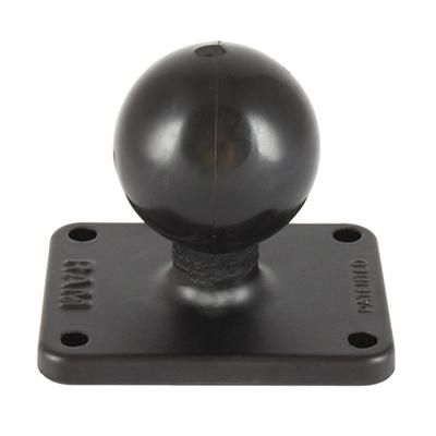 RAM Mounts RAM base, 2" x 2.5", C-size Ball Base with 1.5" x 2"  4-Hole Pattern, 108.8 g, 50.8 mm, 63.5 mm