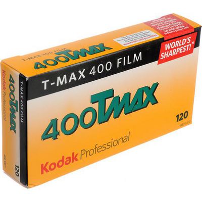 Kodak TMY 120 T-Max 400 sort og hvid f