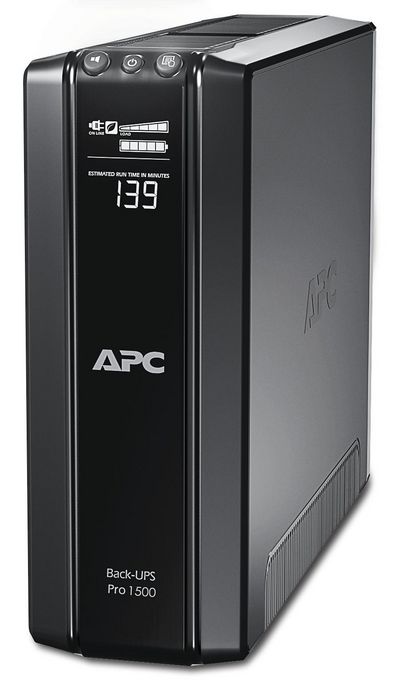 APC Power Saving Back-UPS Pro 1500 **New Retail** 865W/1500VA, 230V Input/Output Extended Runtime Model