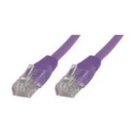 MicroConnect F/UTP CAT6 2m Purple PVC Outer Shield : Foil screening 4x2xAWG 27 CCA