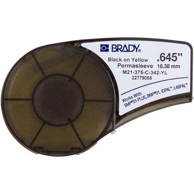 Brady PermaSleeve Heat-shrink  Polyolefin Sleeve for M211  M210 BMP21-PLUS BMP21 Shrinking