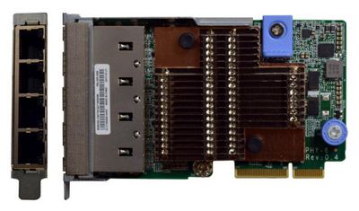 Lenovo DCG ThinkSystem **New Retail** 1Gb 4-port RJ45 LOM