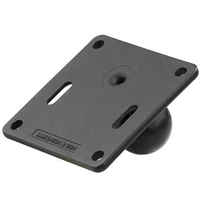 RAM Mounts VESA base 75 mm, C-size 5x75mm VESA Plate with Ball, 181.4 g