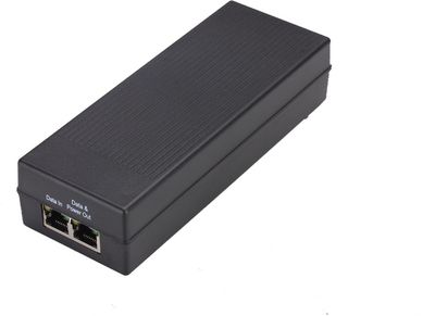 MicroConnect 15.4W 802.3af PoE Injector UK 100-240V, 50-60Hz, 48V DC, Maximum speed rate: 1000Mbps, Transmission distance: 100m