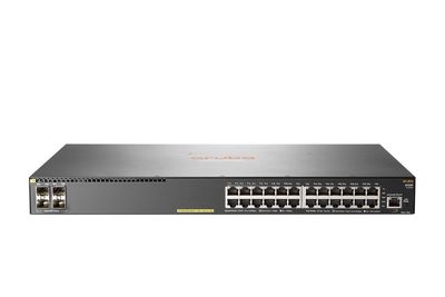 HP Aruba 2930F PoE+Switch(24x1G  BASE-T PoE, 4xSFP)