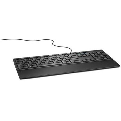 Dell Multimedia Keyboard-KB216 KB216, Full-size (100%),  Wired, USB, Membrane, QWERTY, Black