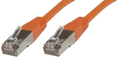 MicroConnect F/UTP CAT6 2m Orange PVC Outer Shield : Foil screening 4x2xAWG 27 CCA