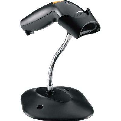 Zebra LS1203, USB Kit, Black. Inc:  Cable USB and Stand EMEA,  RS232, USB, KBW incl.: cable and stand