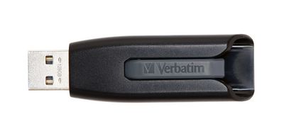 Verbatim SuperSpeed USB 3.0 128GB Store'N'Go V3 Reading speed 80 MB/sec, writing speed 25 MB/sec
