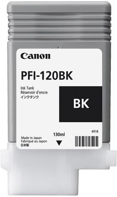 Canon Pfi-120Bk Ink Cartridge 1  Pc(S) Original Black