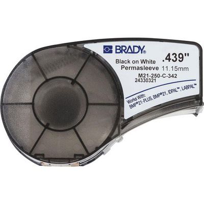 Brady PermaSleeve Heat-shrink  Polyolefin Sleeve for M211  M210 BMP21-PLUS BMP21 Shrinking