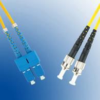 MicroConnect ST/UPC-SC/UPC 3m OS2 Fibre  Patch Cable SM Duplex LSZH  OD: 2mm, 0.3db Yellow