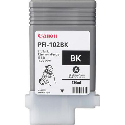 Canon PFI-102 BK - dye-based sort - or