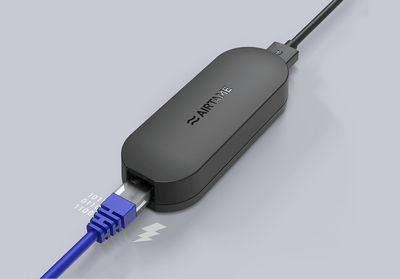 AIRTAME PoE Adapter Network and power  adaptor Network and power  adaptor Power and provide a wired fixed Ethernet connection