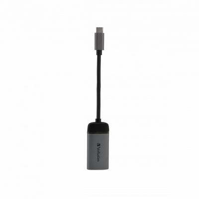 Verbatim Videointerfaceomformer HDMI / USB 10cm Sort Grå