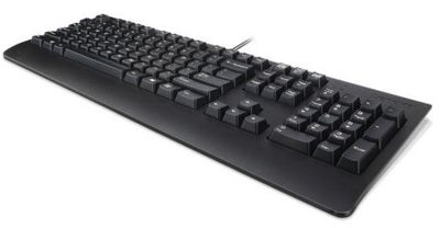 Lenovo Keyboard USB TRDTNL KB BK UKE Preferred Pro II, Standard, Wired, USB, QWERTY, Black
