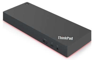 Lenovo Dock Gen 2, without AC adapter 03X7538, Wired, Thunderbolt  3, 3.5 mm, 10,100,1000 Mbit/s, Black