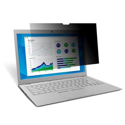 3M Privacy Filter 14" 16:9 COMPLY Anti-Glare, Frameless, Black  Viewing Area 310 mm x 175 mm. PF140W9B