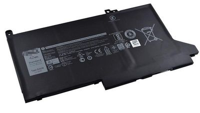 Dell Battery, 42WHR, 3 Cell, Lithium Ion PGFX4, Battery, DELL, Latitude 7280, 7480