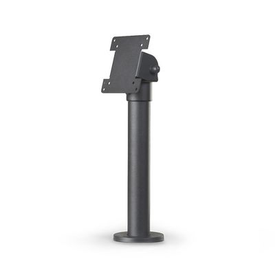 Ergonomic Solutions New VESA 75/100 on 300mm  Durable Steel Pole Mount ,  Top Screen Mount - BLACK -